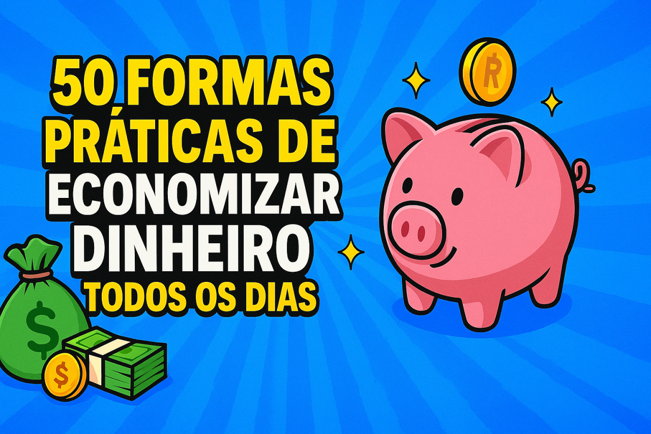 50 Formas Práticas de Economizar Dinheiro Todos os Dias 50 Formas Práticas de Economizar Dinheiro Todos os Dias