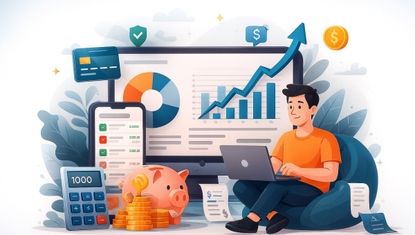 Controle de Gastos Mensais: Método Simples para Nunca Mais Estourar o Orçamento Controle de Gastos Mensais: Método Simples para Nunca Mais Estourar o Orçamento